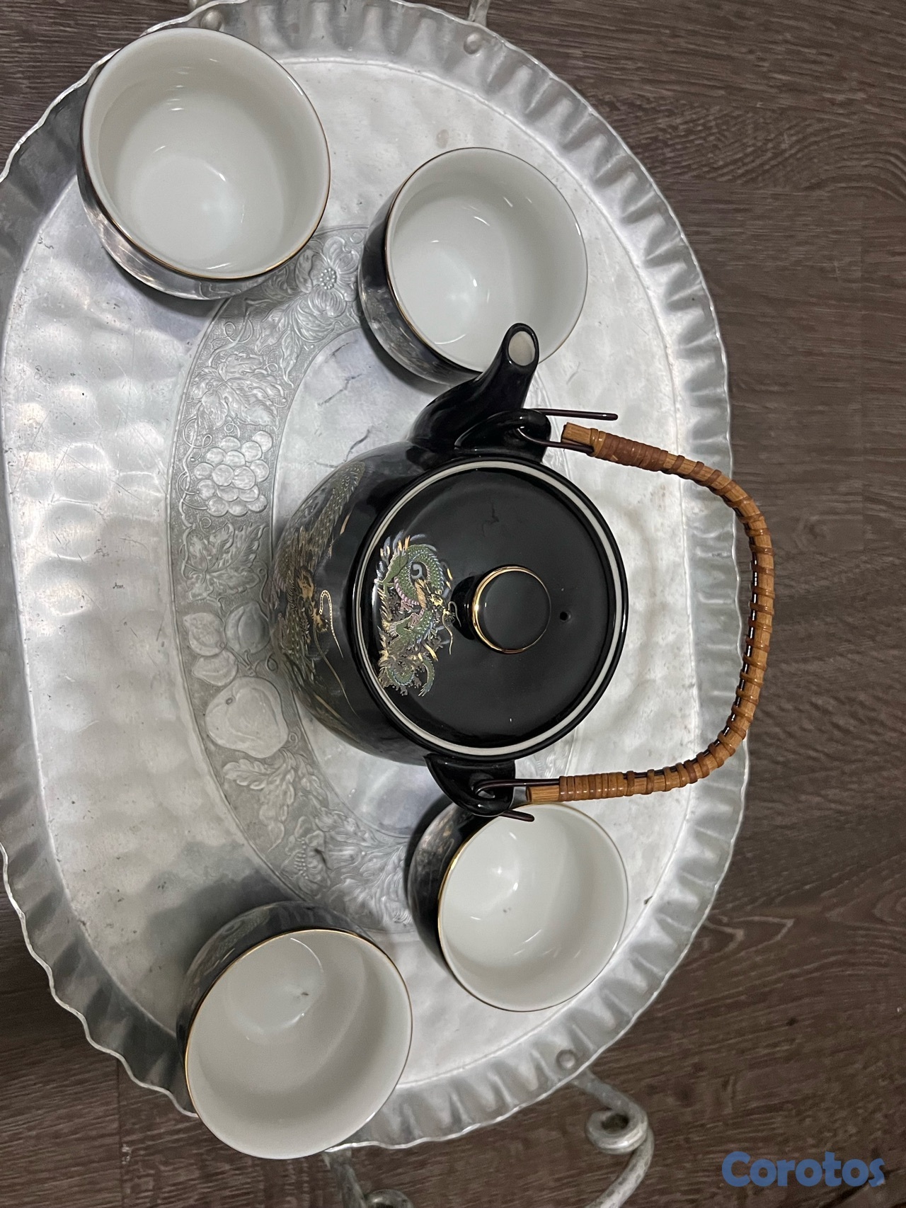 cocina - Juego de tazas y teteras japonenesas originales  2