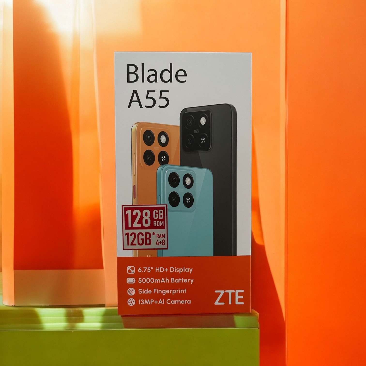 celulares y tabletas - Smartphone Nuevo ZTE Blade A55 0