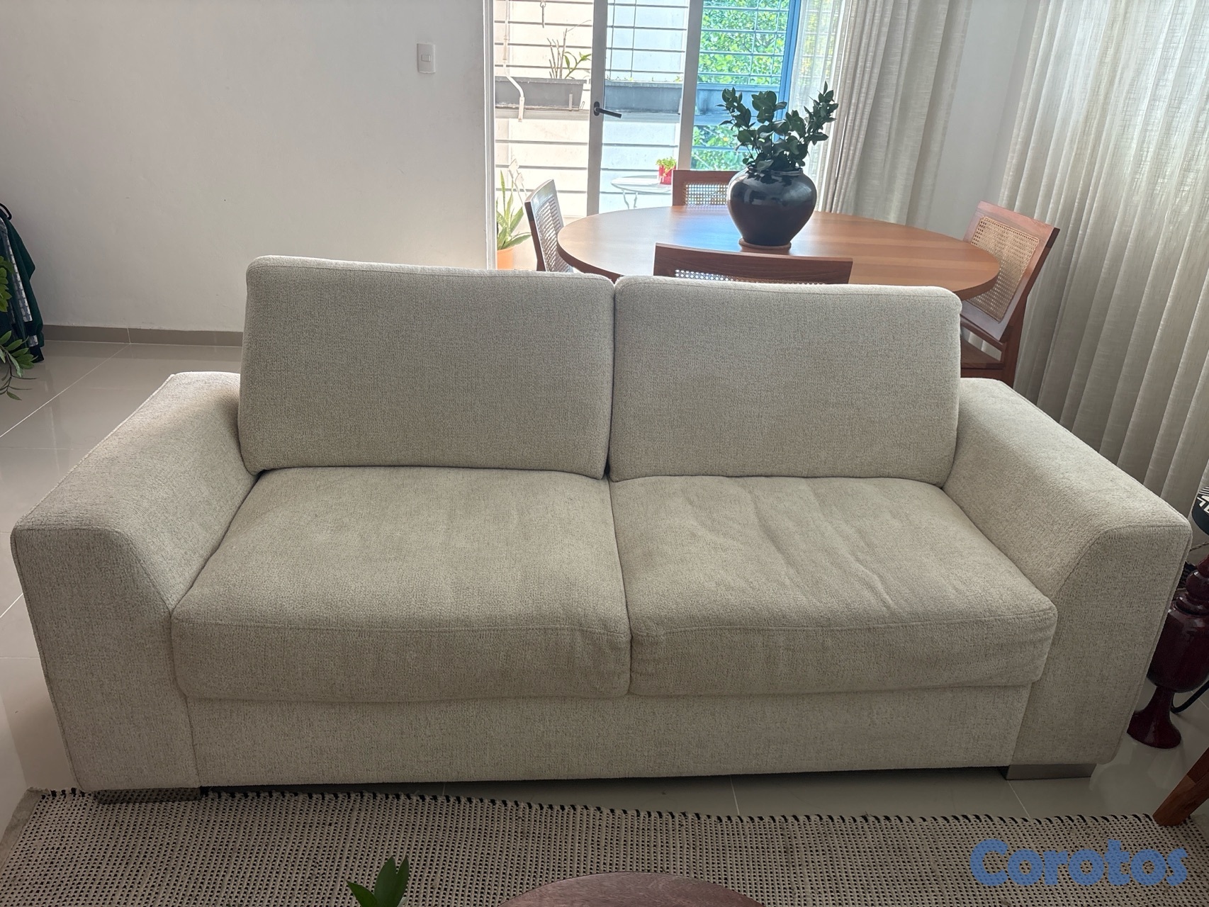 muebles y colchones - sofa de 3 plazas 3