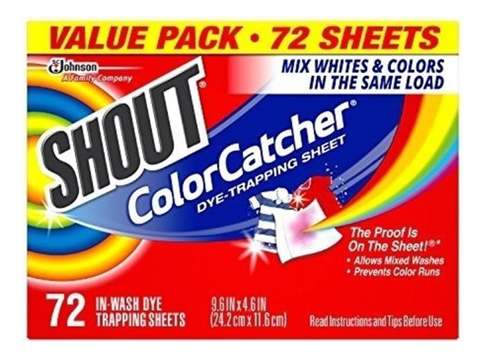 Salud y Equipamiento Médico - Shout Color Catcher Tinte Trapping Sheets, 72.0 Count 1