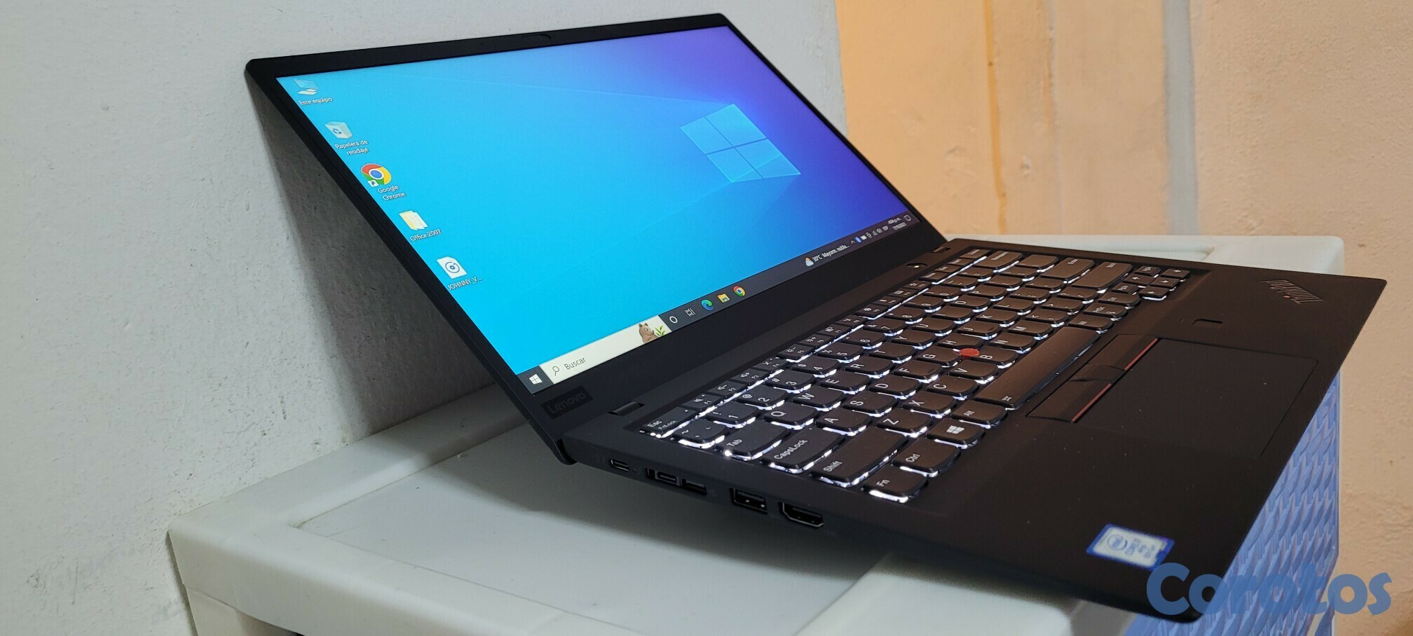 computadoras y laptops - Lenovo Touch t460s 14 Pulg Core i7 2.81ghz Ram 12gb ddr4 Disco 256gb Video 6gb 2