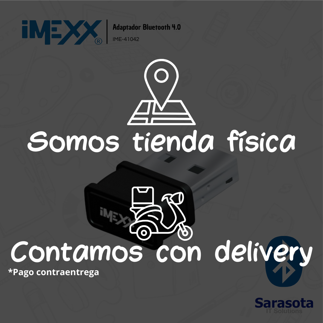 accesorios para electronica - Imexx Adaptador Bluetooth 4.0 1
