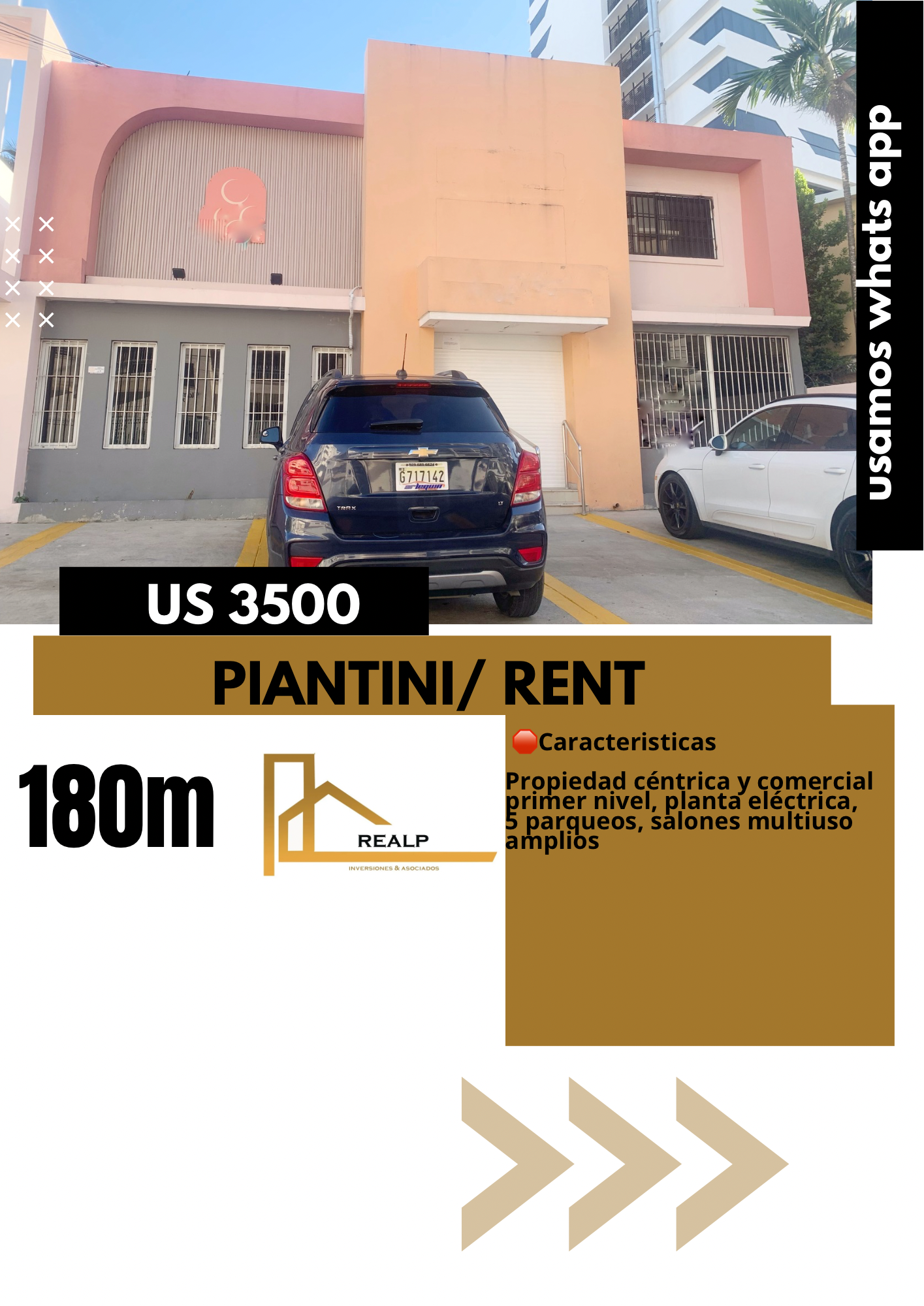 oficinas y locales comerciales - Local primer nivel Piantini 0