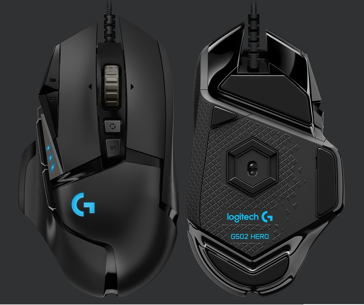 computadoras y laptops - Mouse Logitech G502 Hero 16,000 DPI. Nuevo 1