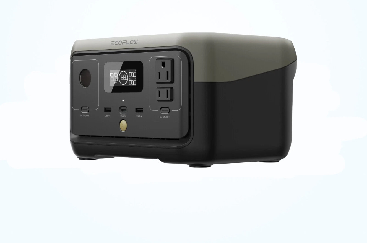 plantas e inversores - EcoFlow RIVER 2 Portable Power Station 256Wh Generator LFP  1