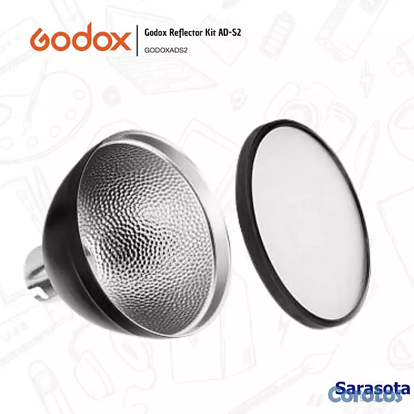 accesorios para electronica - Godox Reflector Kit AD-S2 2