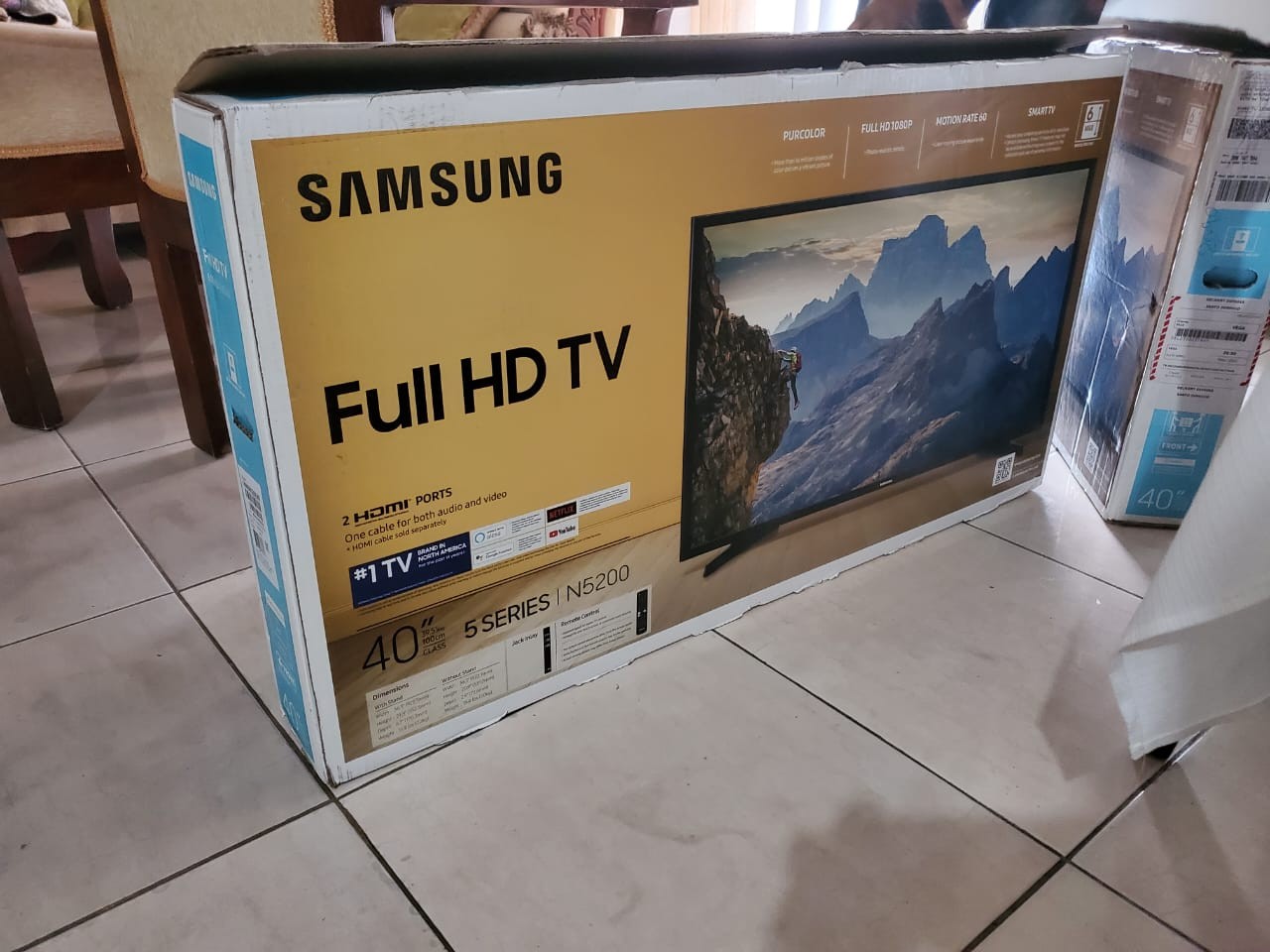 tv - Samsung 40" Class 5-Series Full HD LED Smart TV - UN40N5200AFXZA

Nueva sellada
