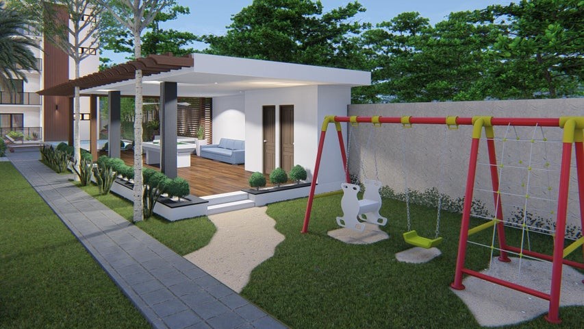 apartamentos - Proyecto en venta Punta Cana #23-1384 un dormitorio, balcón, terraza. 3