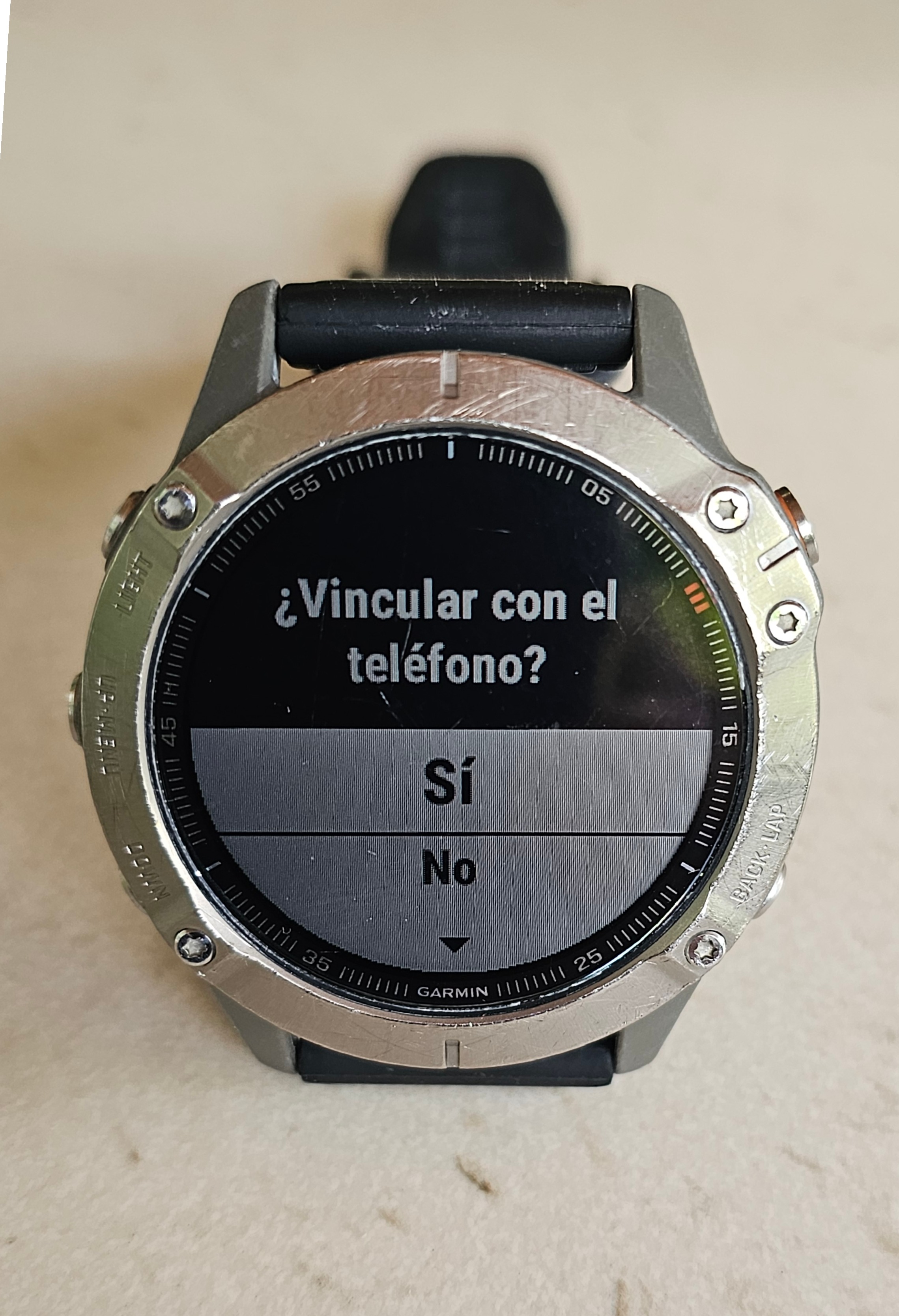 otros electronicos - Reloj Garmin Fénix 6 Zafiro Titanio (47 mm)