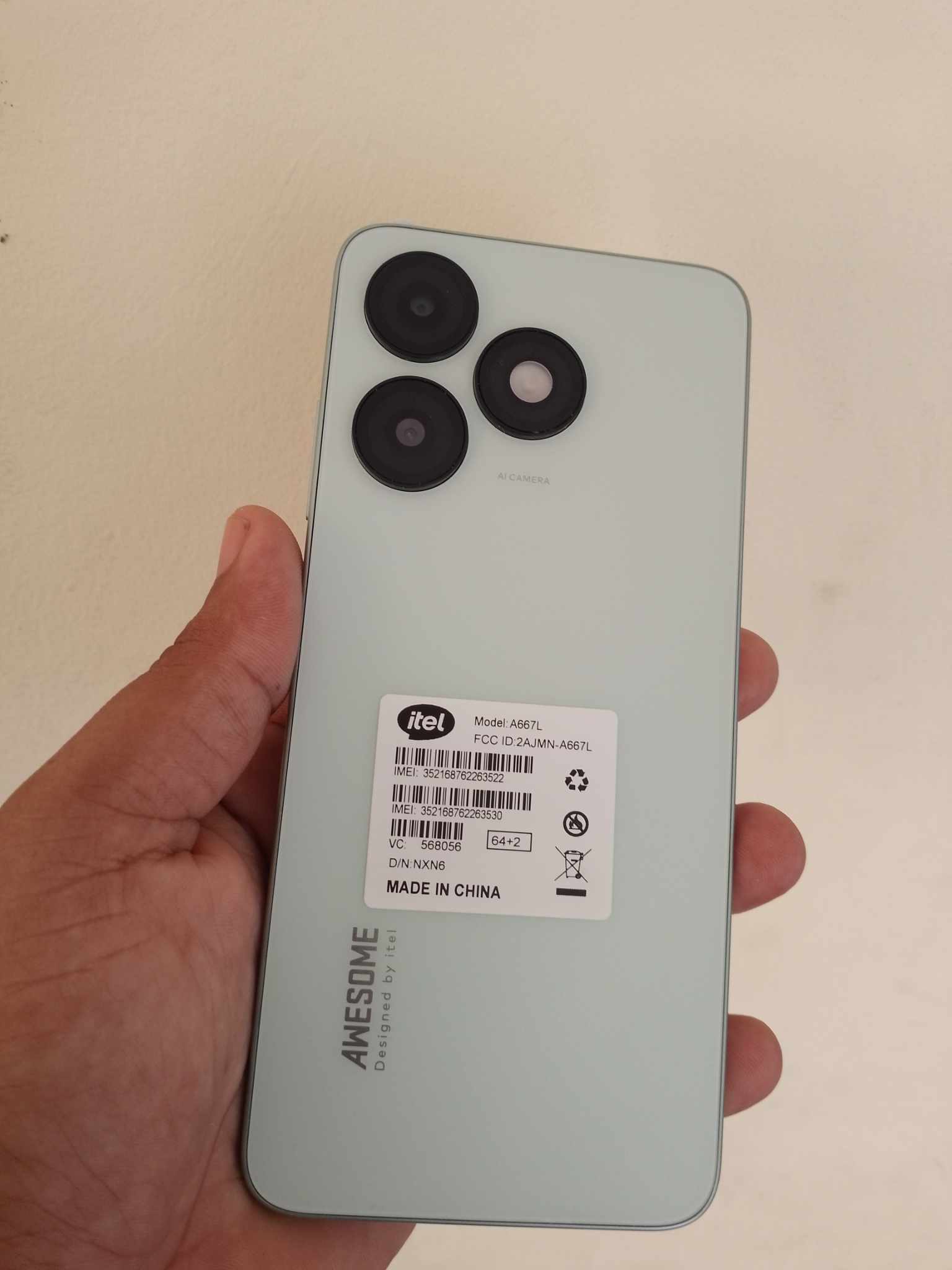 celulares y tabletas - ITEL A50 NUEVO 64GB 3