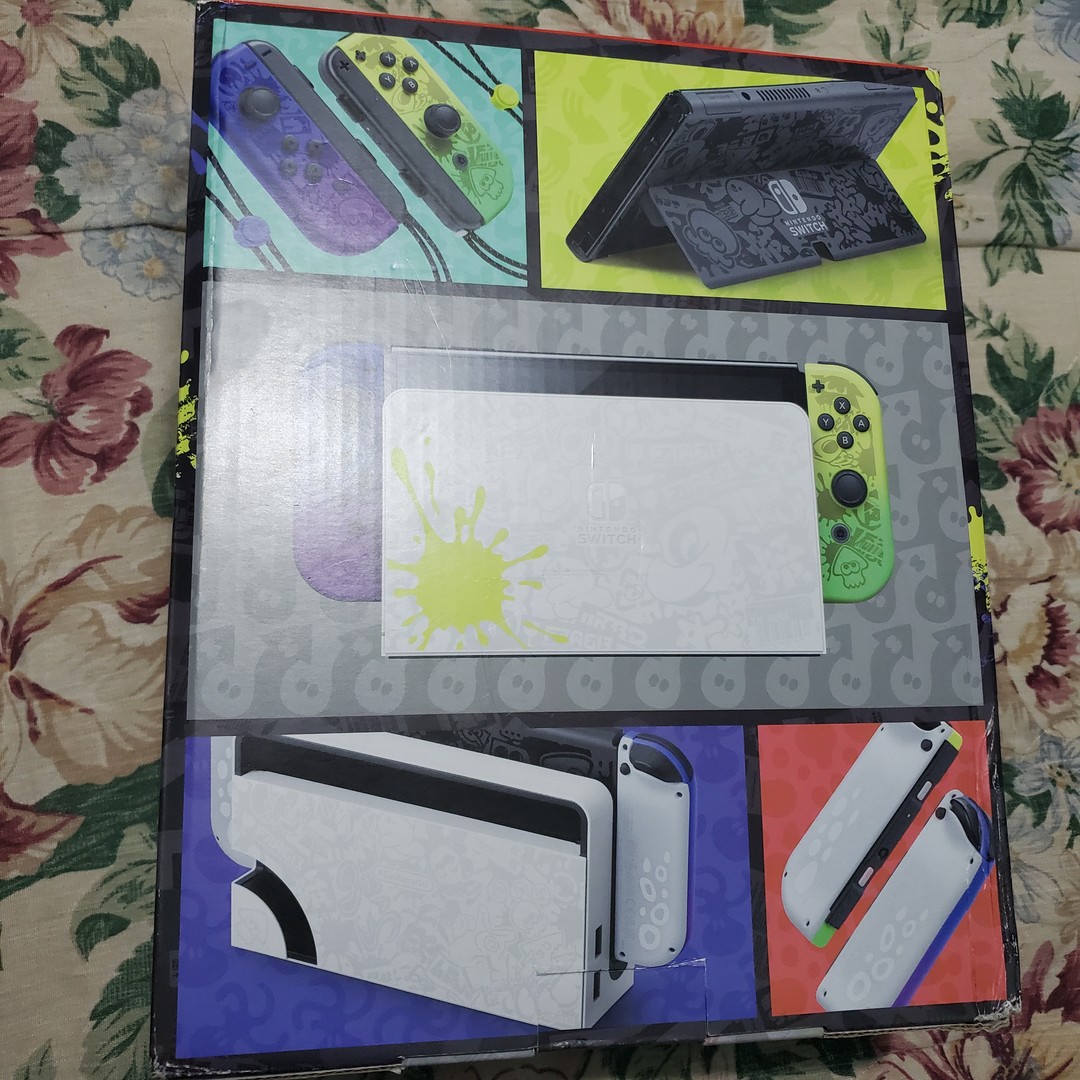 consolas y videojuegos - Nintendo switch oled nuevo en su caja edición especial