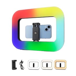 accesorios para electronica - SOPORTE PARA VIDEO PARA CELULAR CON LUZ RGB 