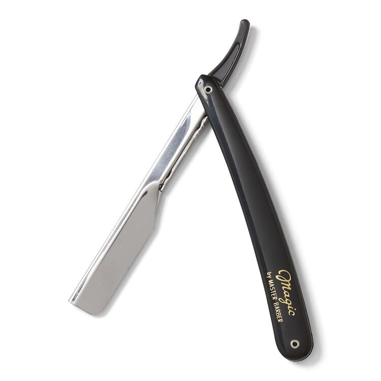salud y belleza - Navaja Afeitadora Manual profesional de acero inoxidable, barberia  1