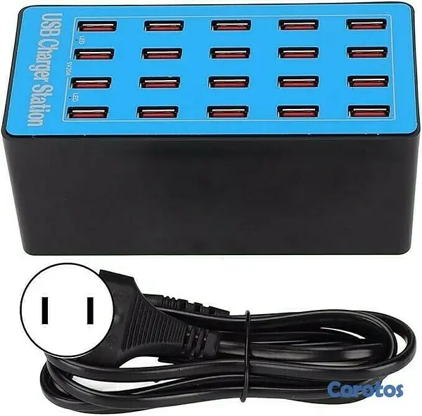 accesorios para electronica - ESTACION DE CARGA USB A5+ 7