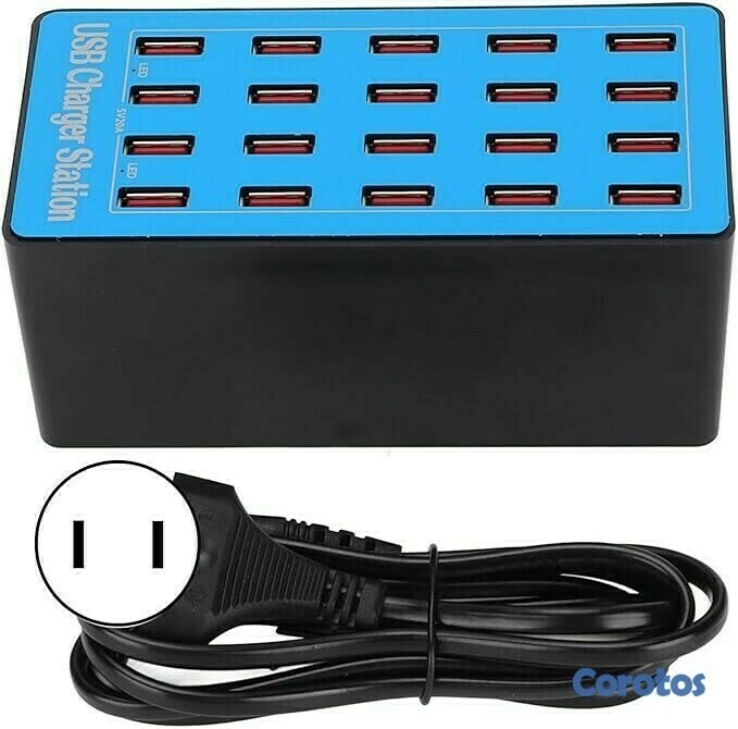 accesorios para electronica - ESTACION DE CARGA USB A5+ 7