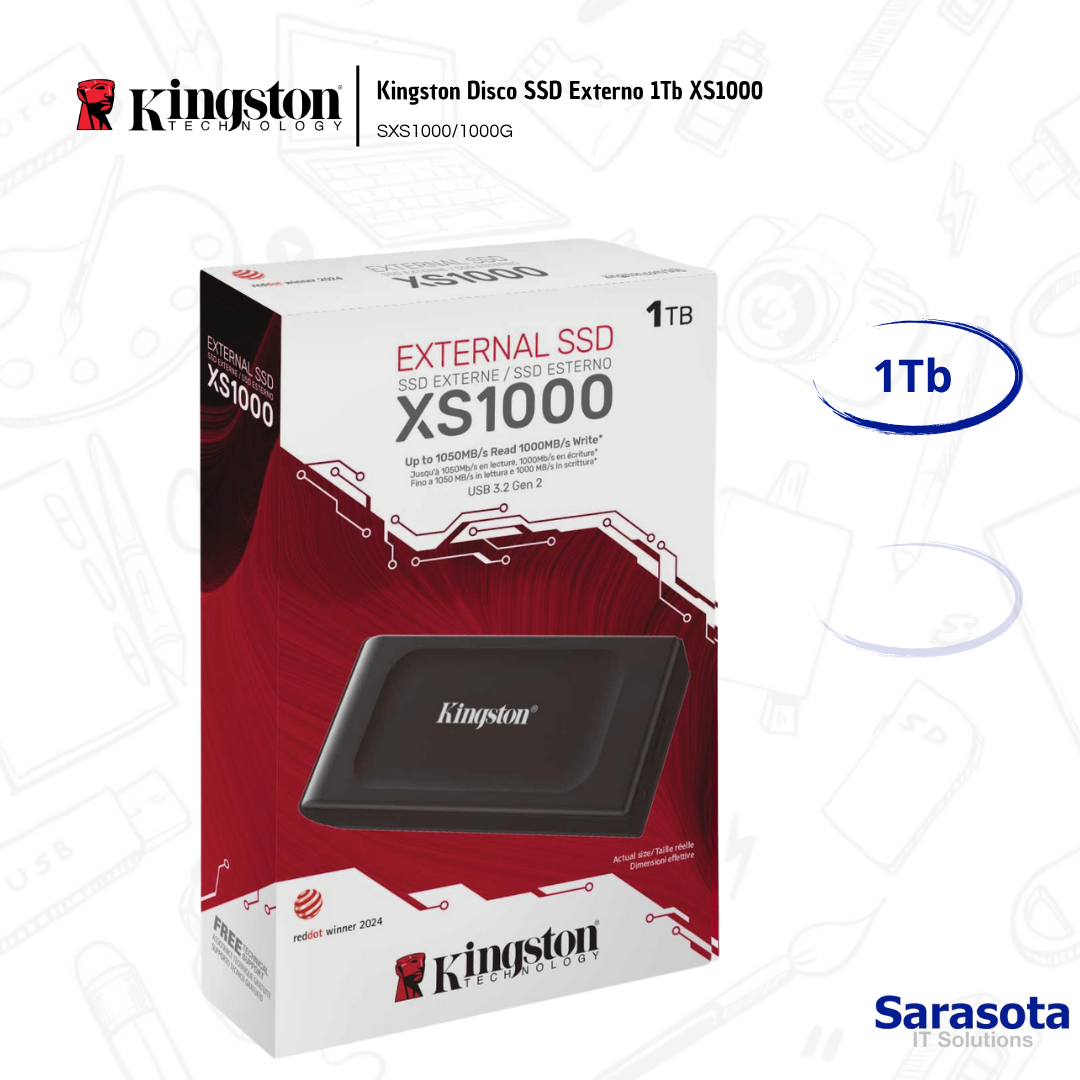 accesorios para electronica - Kingston Disco SSD Externo 1tb X51000  1