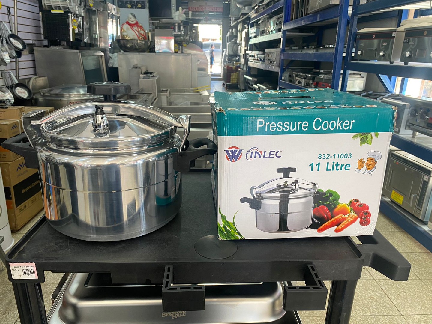 equipos profesionales - Inlec Olla a Presion de 11 Litros  2