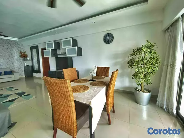 apartamentos - Renacimiento, Amplio Apartamento amueblado con hermoso acabado, 3hab 5