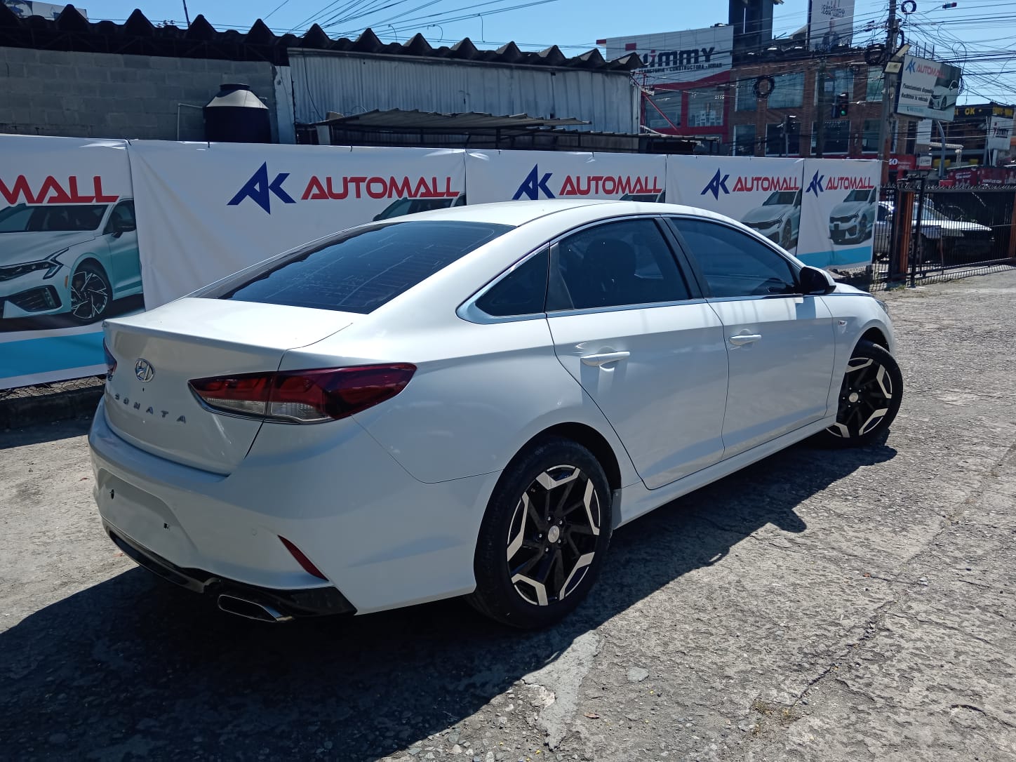 carros - hyundai sonata new rise 2018 blanco 4
