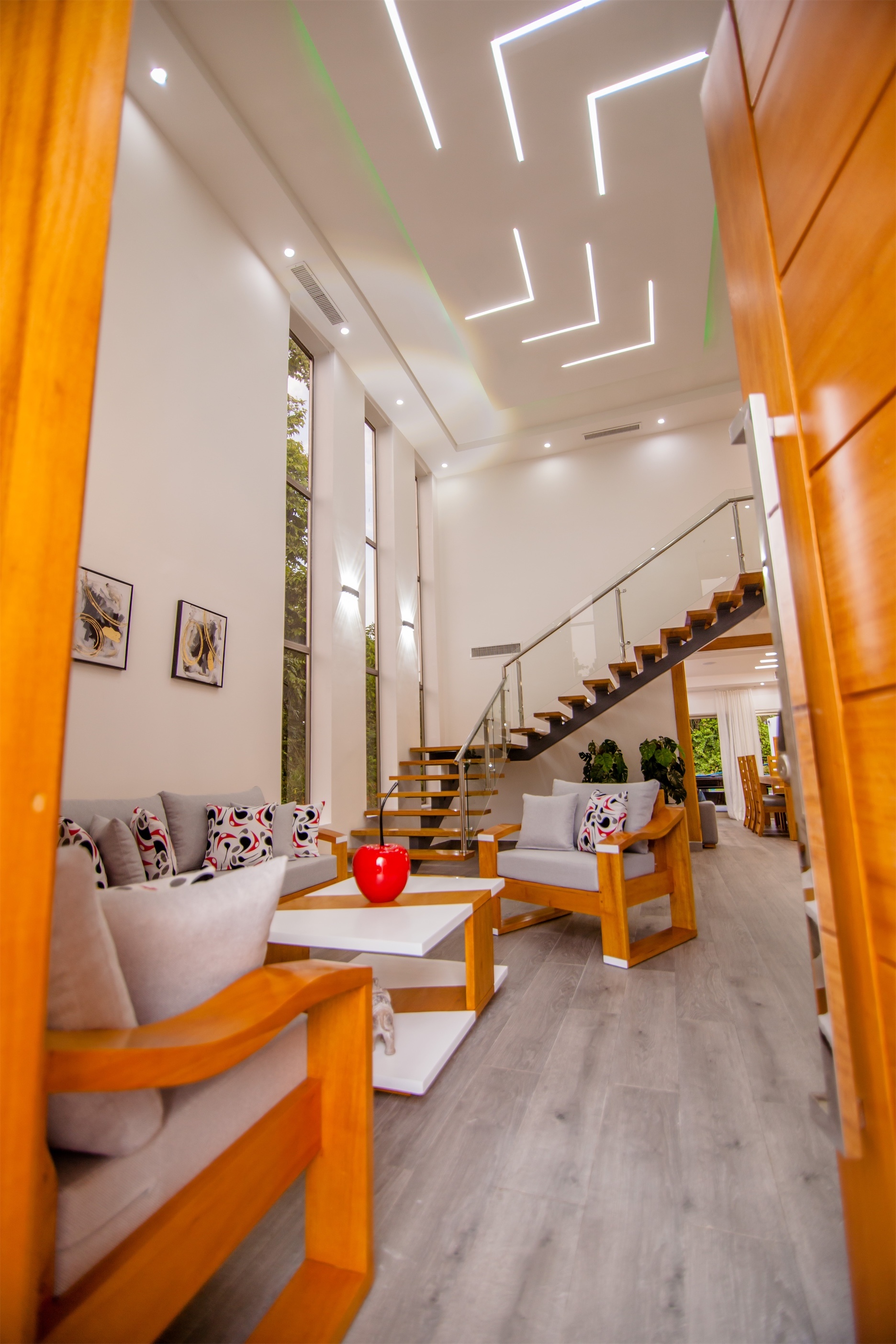 casas vacacionales y villas - Venta de Villa en playa nueva Romana con piscina y 590mts República Dominicana 5