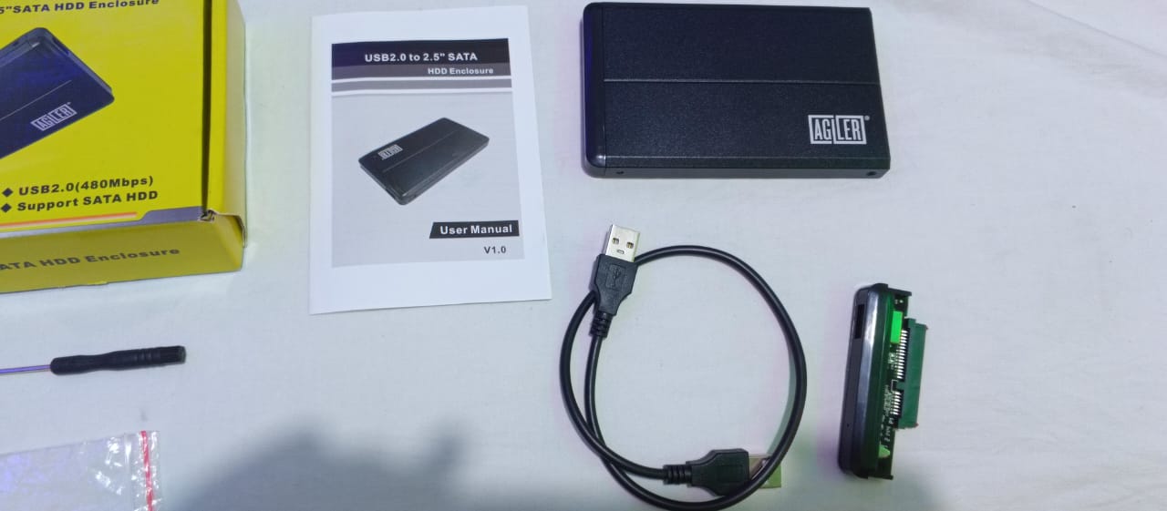 accesorios para electronica - Enclosure para Disco Duro o SSD 2.5 5