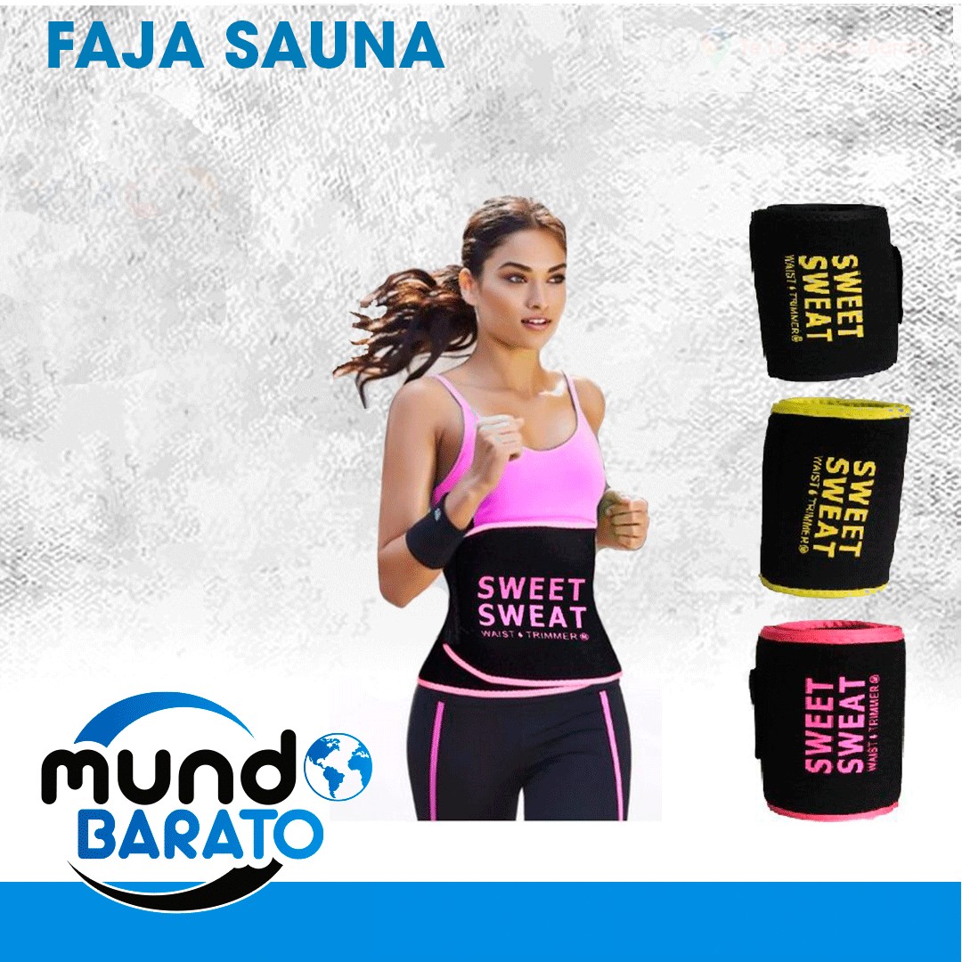 Artículos Deportivos - Faja adelgazante Sweet Sweat para cintura unisex ejercicio sauna caliente sudor 1