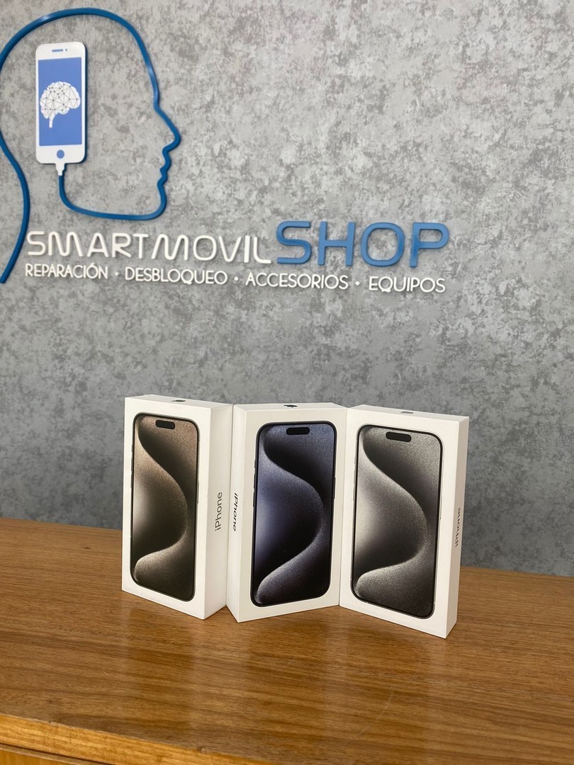 celulares y tabletas - IPHONE 15 PRO MAX E-SIM 256GB NUEVO SELLADO (SOMOS TIENDA) 0