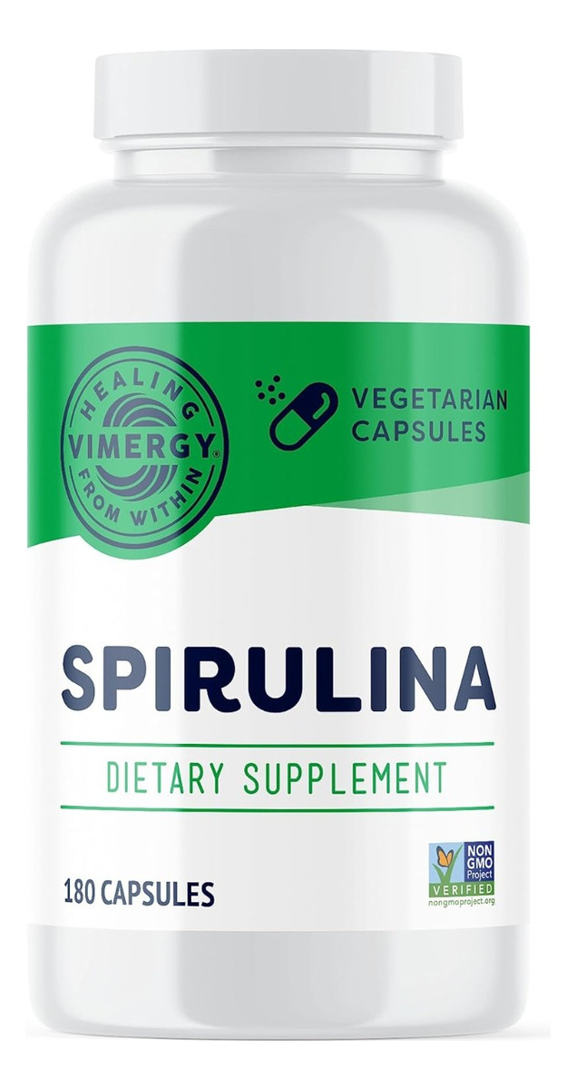 Salud y Equipamiento Médico - Espirulina 180 Cap Vimergy 1