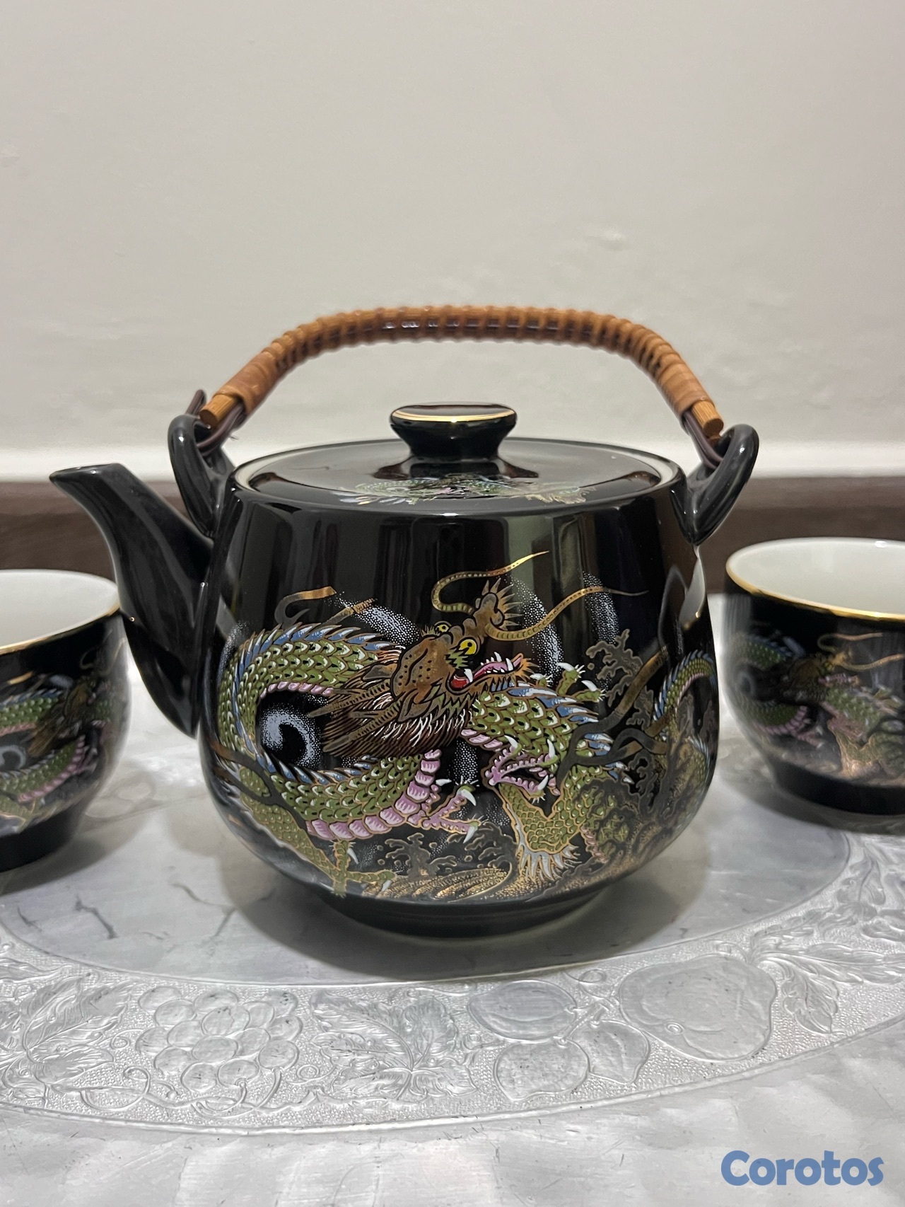 cocina - Juego de tazas y teteras japonenesas originales  3