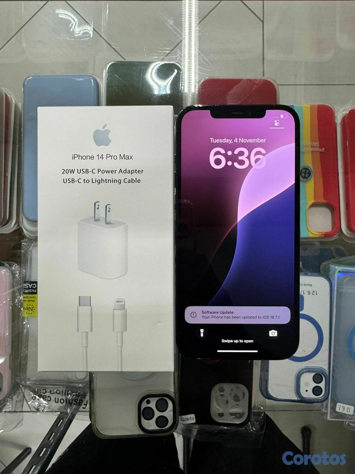 celulares y tabletas - iphone 12 pro max azul 128 GB Desbloqueado.**Somos 2