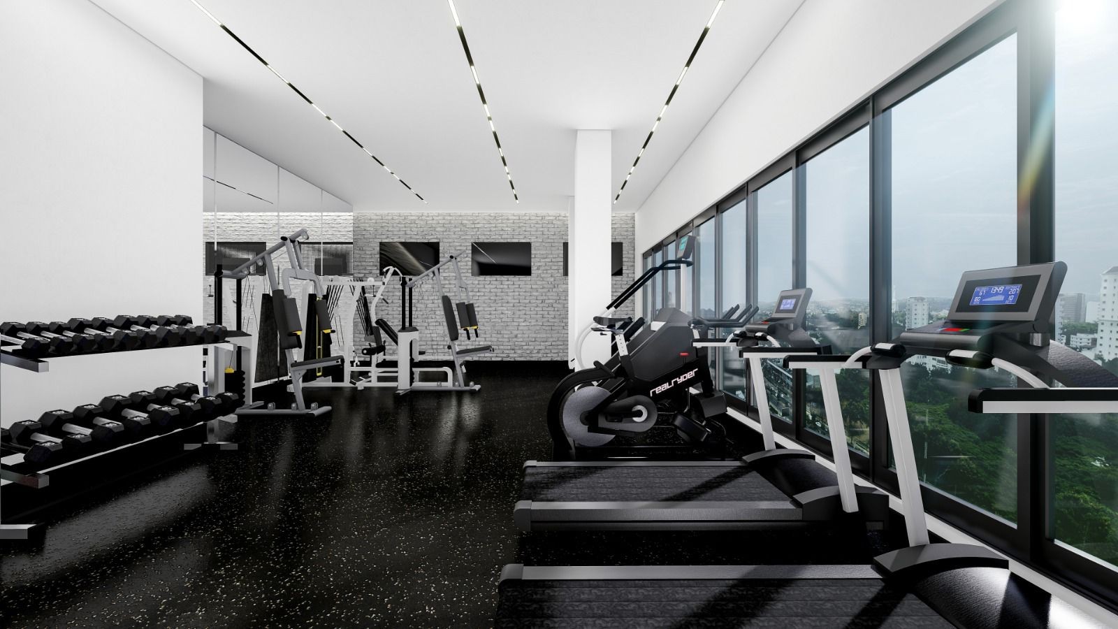 apartamentos - TORRE PLANOS 2026 AREA ROOFTOP Y GIMNASIO LA ESMERALDA SANTIAGO 6