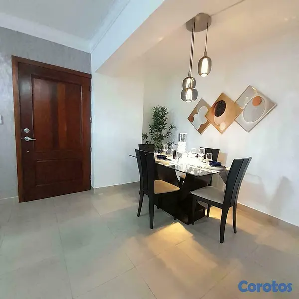 apartamentos - Se Alquila Apartamento Amueblado en Bella Vista 5