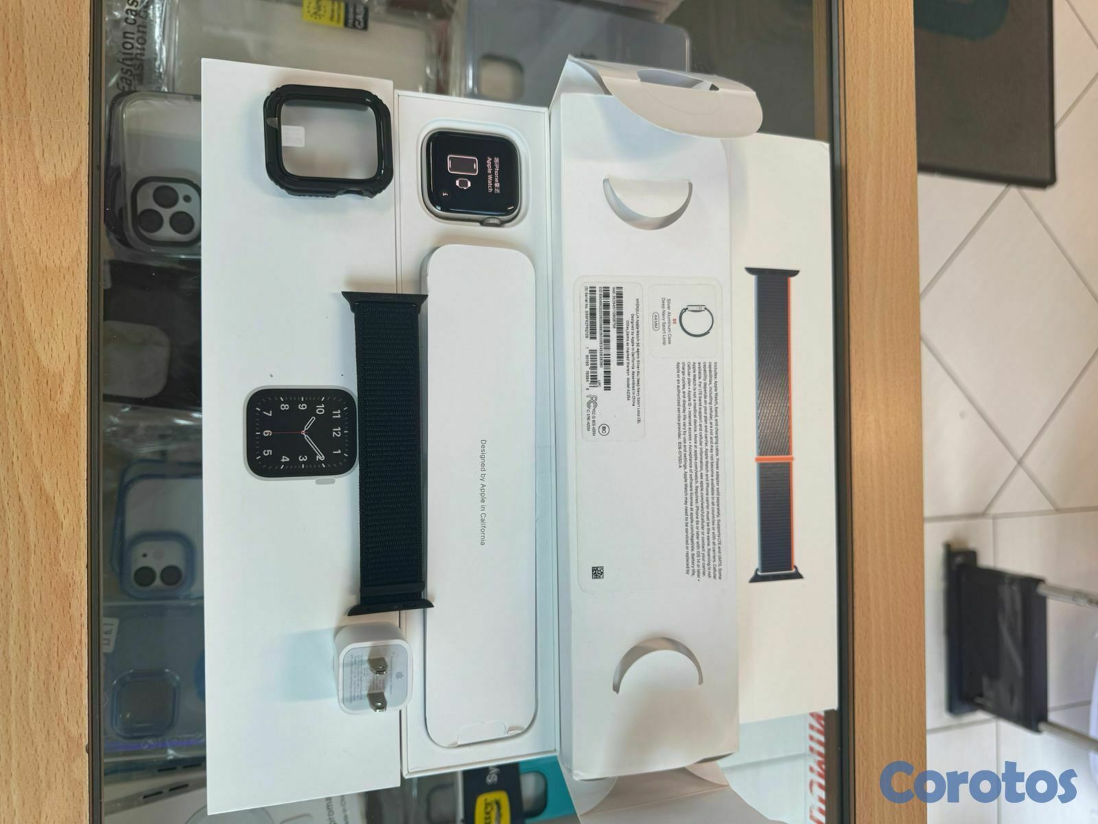 otros electronicos - apple watch SE silver 44mm WIFI+LTE.