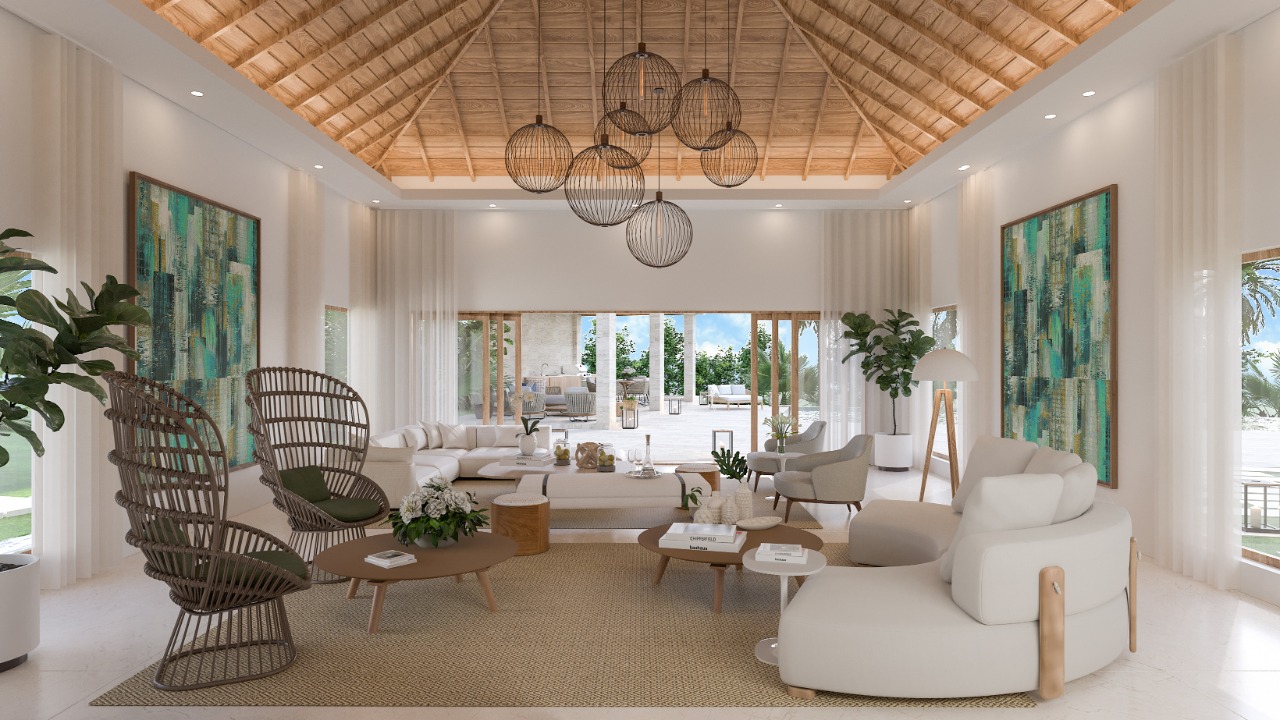 casas vacacionales y villas - Villa en la Barranca casa de Campo la Romana 9