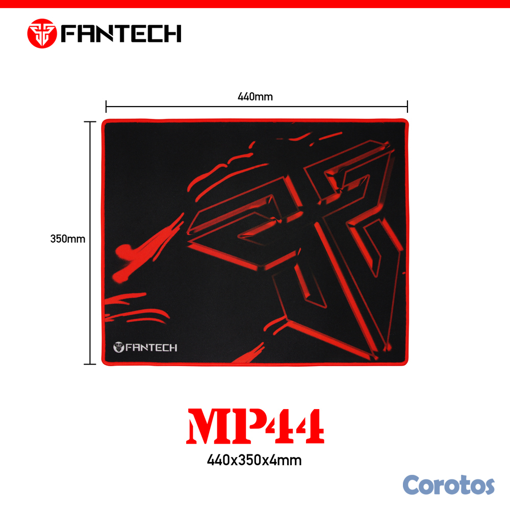 computadoras y laptops - MOUSE PAD FANTECH Sven MP44,PARA VERDADEROS JUGADORES  1