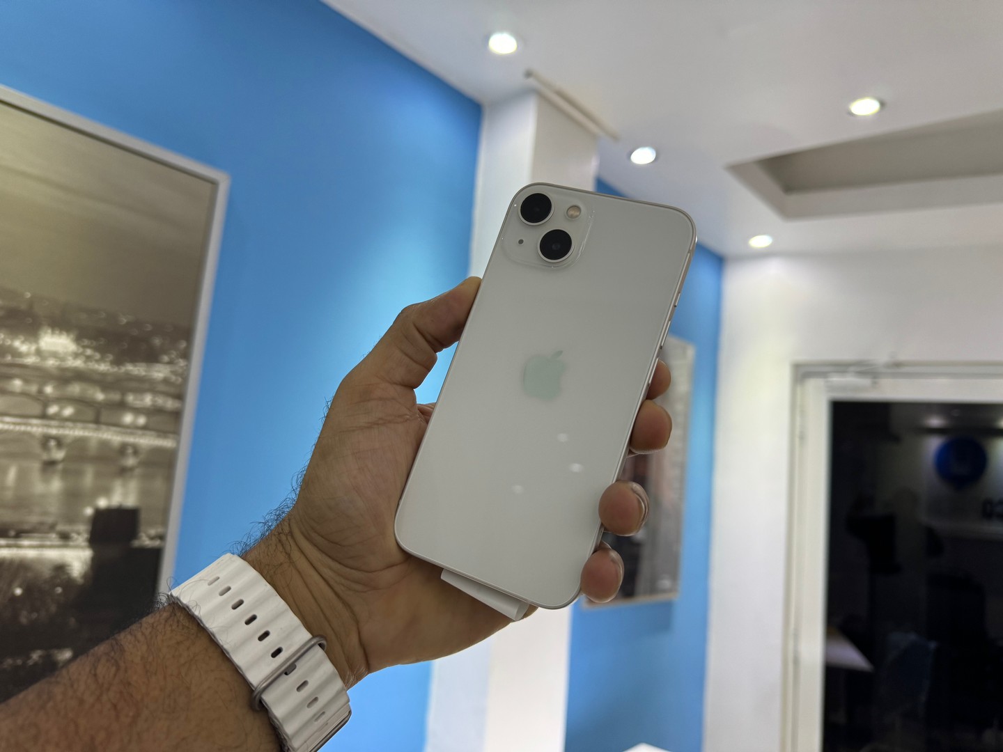 celulares y tabletas - Vendo iPhone 13 128GB Blanco Nuevo, Desbloqueado, Garantía, RD$ 38,500 NEG 