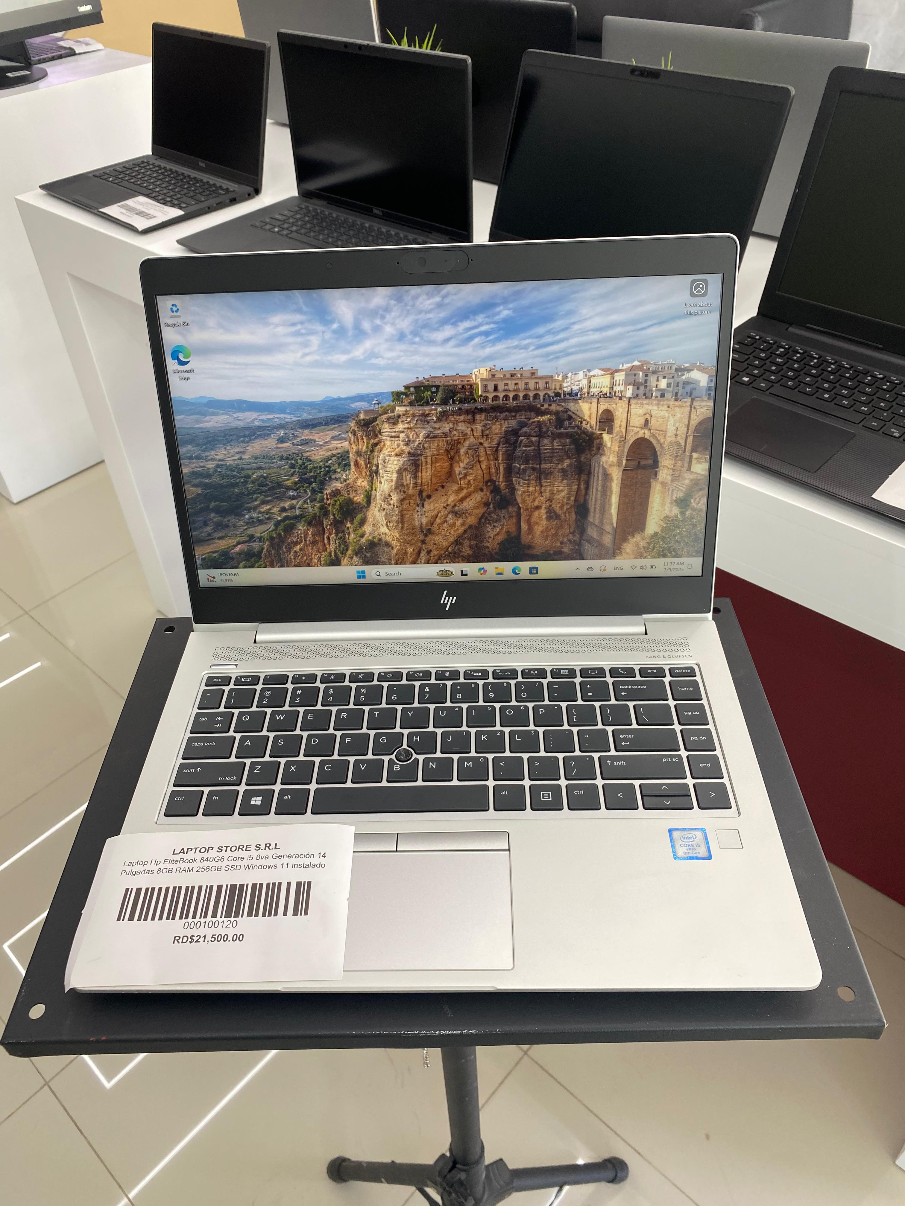 computadoras y laptops - Laptop HP Elitebook 840G6 core i5 8va Generación p 0