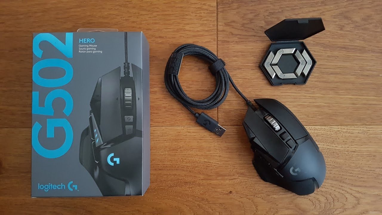computadoras y laptops - Mouse Logitech G502 Hero 16,000 DPI. Nuevo 3