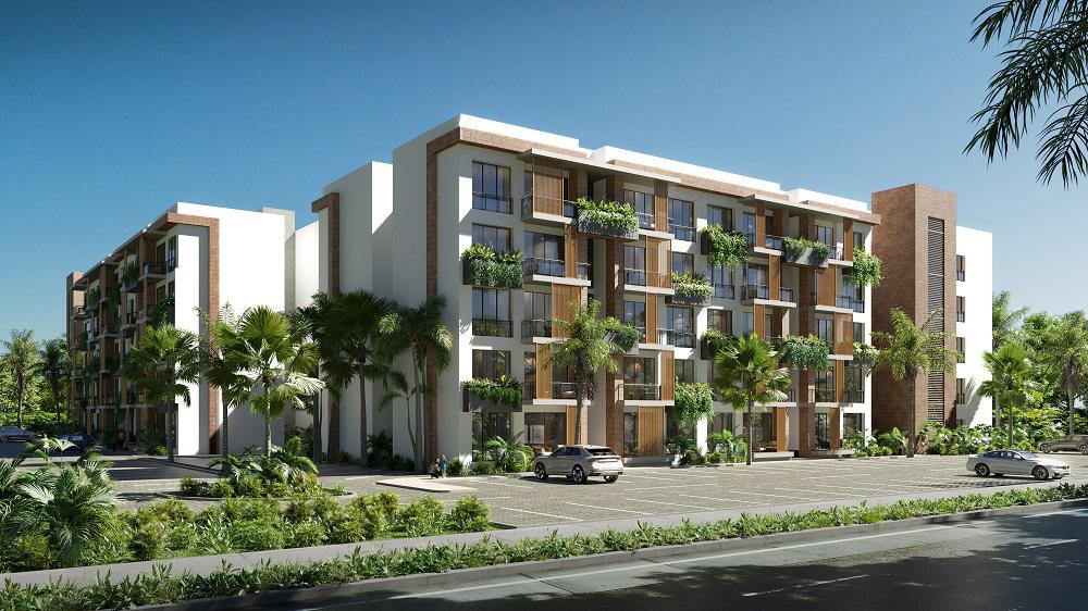 apartamentos - Riviera Bay es un proyecto de apartamentos, en Punta Cana 2