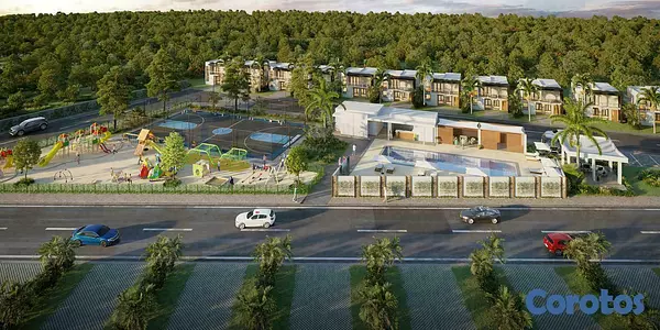 casas vacacionales y villas - Villas Eco-amigable con Paneles Solares Punta Cana | Atalia Villas 2