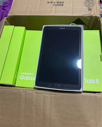 celulares y tabletas - SAMSUNG GALAXY TABLET E SM-T560NU, BLACK, 9.6IN 16 GB De WIFI (No USA CHIP)  2