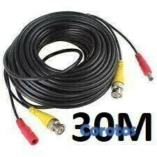 camaras y audio - Cable BNC CCTV para camara de seguridad de 30 metros