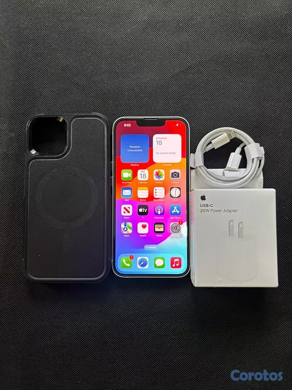 celulares y tabletas - iphone 13 blanco 128 GB Desbloqueado.**Somos Tiend 2