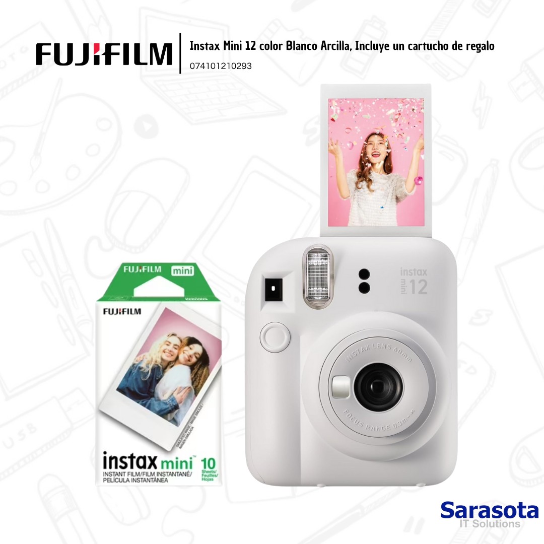 camaras y audio - Fujifilm Instax mini + Cartucho de regalo 2