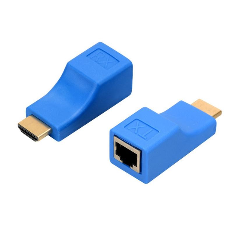 otros electronicos - Adaptador Extensor HDMI por cable LAN