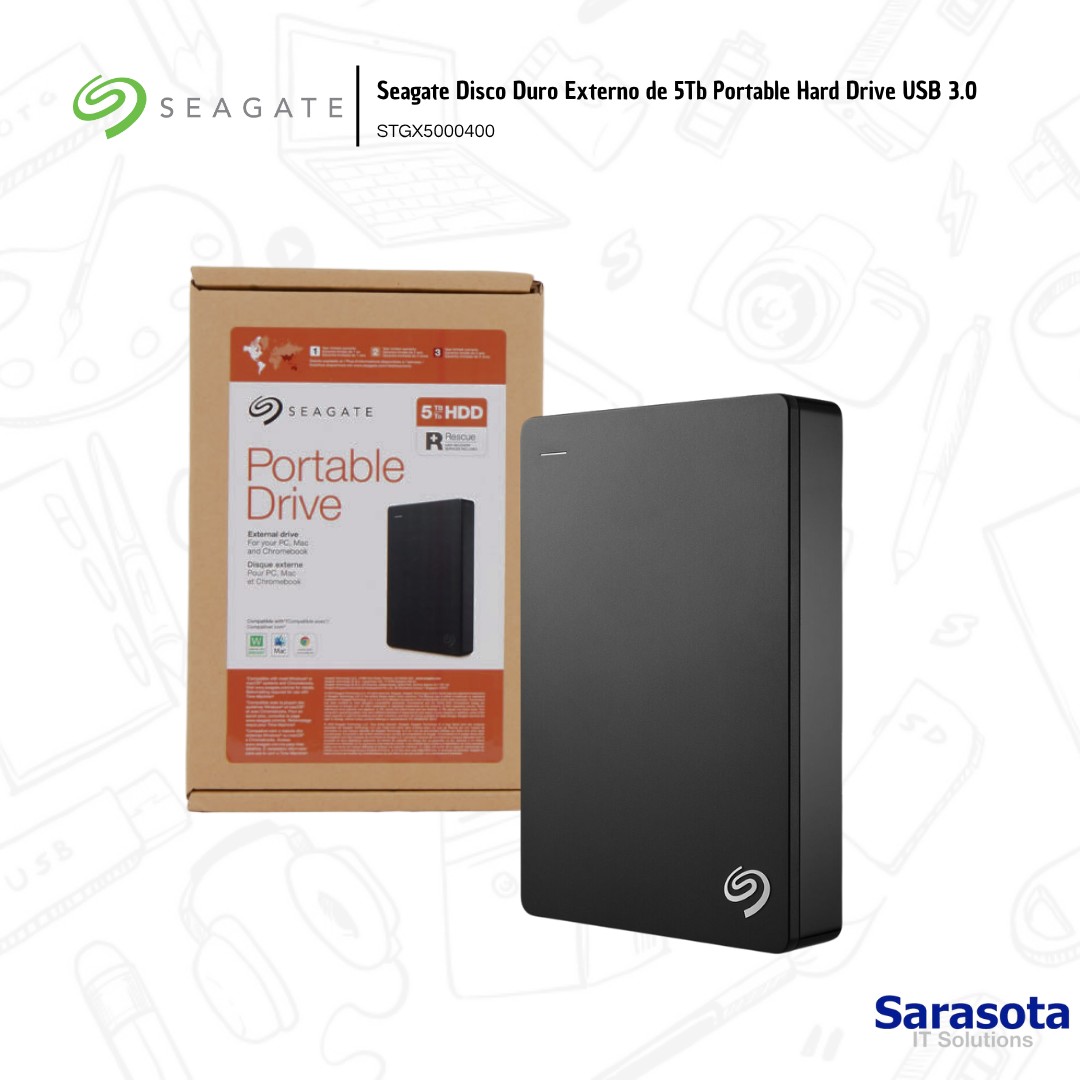accesorios para electronica - Seagate Disco Externo de 5Tb  2