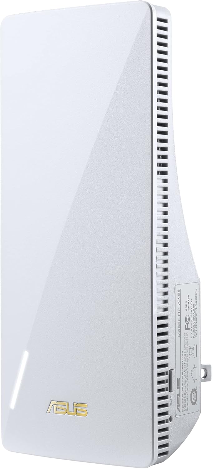 consolas y videojuegos - ASUS RP-AX58 AX3000 Dual Band WiFi 6 (802.11ax)  4