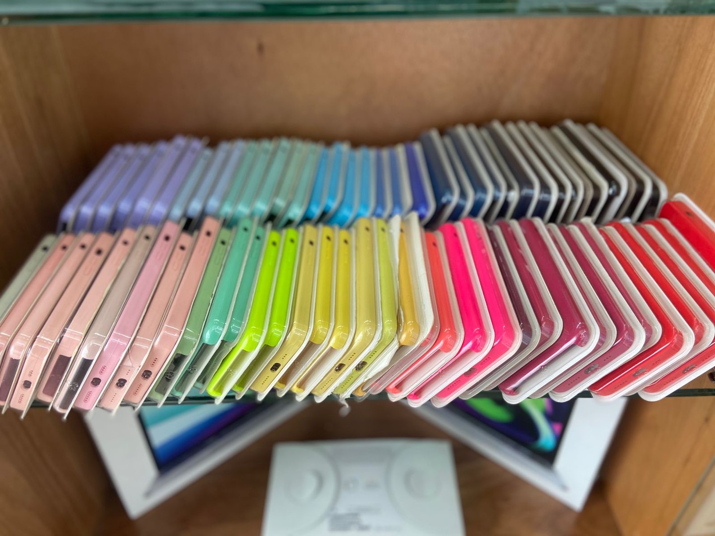 accesorios para electronica - COVER DE SILICON PARA IPHONE  0