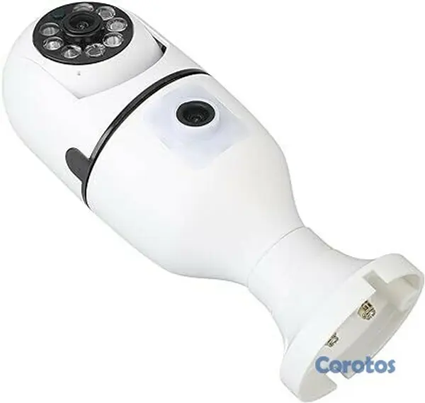camaras y audio - CAMARA TIPO BOMBILLO DOBLE CAMARA V380 2