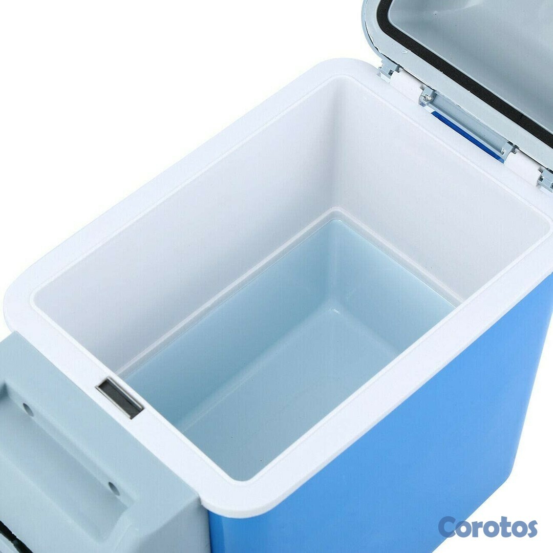 accesorios para electronica - Mini nevera portátil de 7.5L para coche enfriamiento y calentamiento.
 3